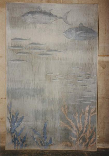tableau : fonds marins, vue générale