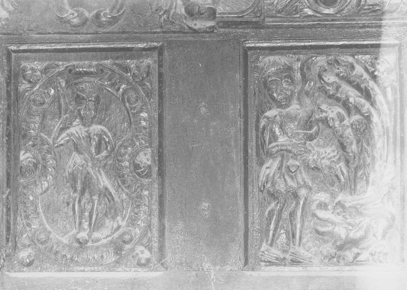 relief : Hydre de lerne (l'), vue générale - © Ministère de la Culture (France), Archives départementales des Côtes-d’Armor, Conservation des antiquités et des objets d’art – Tous droits réservés