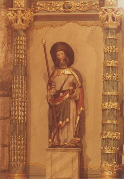 statue du maître-autel : saint Jacques