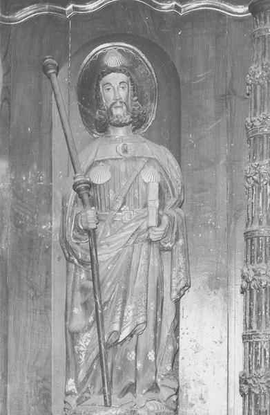 statue du maître-autel : Saint Jacques