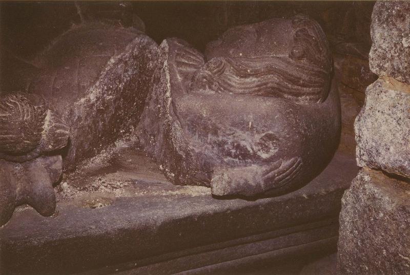 tombeau de Thébaut de Tanouarn, sieur de Couvrant, conseiller du parlement de Bretagne, détail