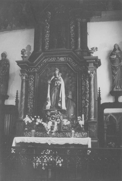 autel, retable, tableau : remise du rosaire (la), vue générale - © Ministère de la Culture (France), Médiathèque du patrimoine et de la photographie (objets mobiliers), tous droits réservés