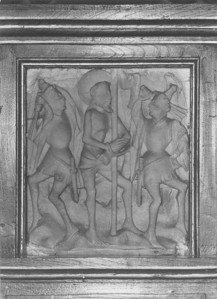 bas-relief : descente de croix (la), vue générale - © Ministère de la Culture (France), Médiathèque du patrimoine et de la photographie (objets mobiliers), tous droits réservés