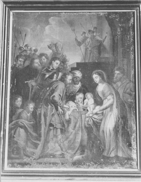 tableau : adoration des mages (l'), vue générale