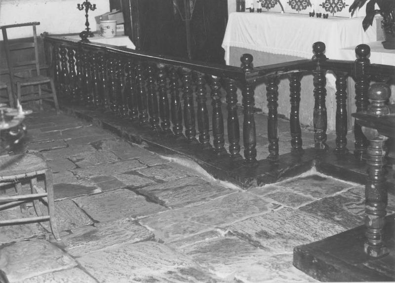 clôture de choeur, banc d'oeuvre, vue partielle - © Ministère de la Culture (France), Médiathèque du patrimoine et de la photographie (objets mobiliers), tous droits réservés