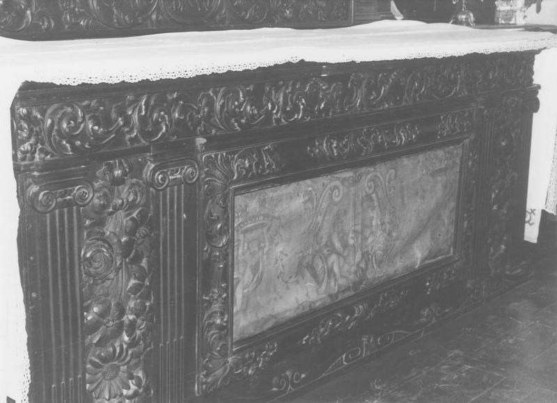 autel du maître-autel, vue générale - © Ministère de la Culture (France), Médiathèque du patrimoine et de la photographie (objets mobiliers), tous droits réservés