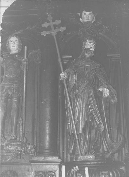 statue : saint Rion, vue générale - © Ministère de la Culture (France), Médiathèque du patrimoine et de la photographie (objets mobiliers), tous droits réservés