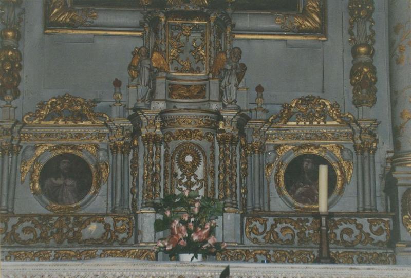 tabernacle du maître-autel, vue générale - © Ministère de la Culture (France), Médiathèque du patrimoine et de la photographie (objets mobiliers), tous droits réservés