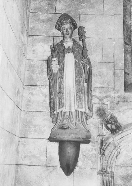 statue : saint Germain, vue générale