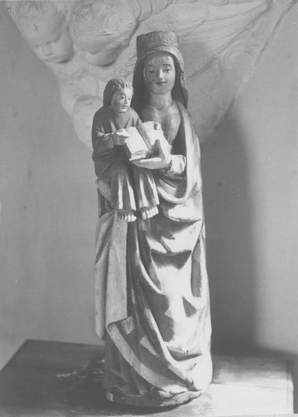 statue dite Notre-Dame-de-Keregal : Vierge à l'enfant, vue générale - © Ministère de la Culture (France), Médiathèque du patrimoine et de la photographie (objets mobiliers), tous droits réservés