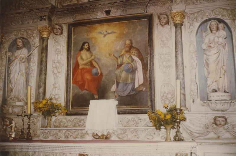 tableau : sainte Trinité (la), vue générale - © Ministère de la Culture (France), Médiathèque du patrimoine et de la photographie (objets mobiliers), tous droits réservés