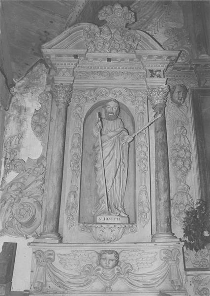 statue : saint Joseph, vue générale - © Ministère de la Culture (France), Médiathèque du patrimoine et de la photographie (objets mobiliers), tous droits réservés