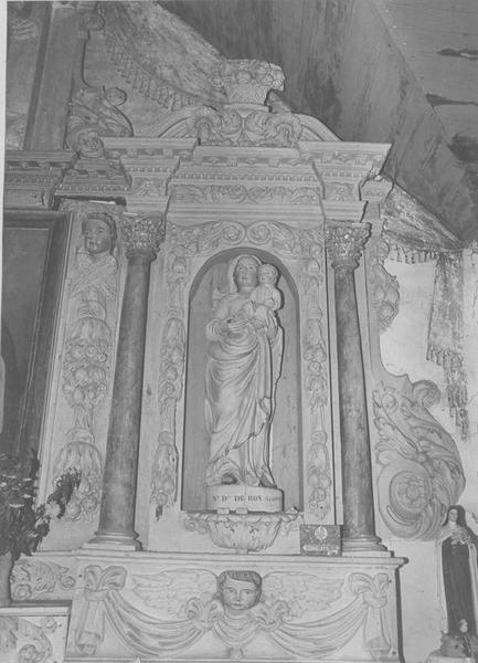 statue : Vierge à l'enfant, vue générale - © Ministère de la Culture (France), Médiathèque du patrimoine et de la photographie (objets mobiliers), tous droits réservés