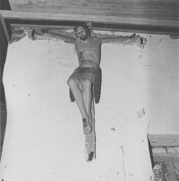 croix (crucifix) : Christ en croix, vue générale - © Ministère de la Culture (France), Médiathèque du patrimoine et de la photographie (objets mobiliers), tous droits réservés