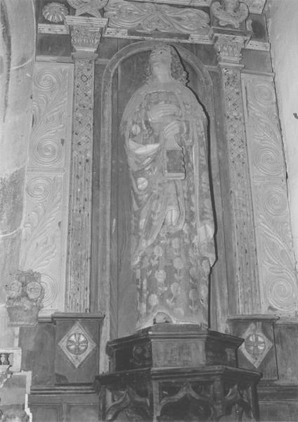 statue : saint Jean, vue générale