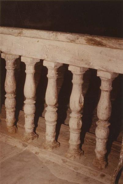 clôture de choeur (table de communion), détail - © Ministère de la Culture (France), Médiathèque du patrimoine et de la photographie (objets mobiliers), tous droits réservés