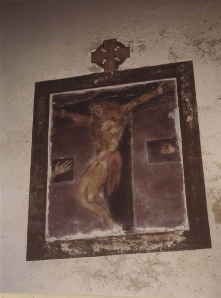 chemin de croix : crucifixion (la), vue générale