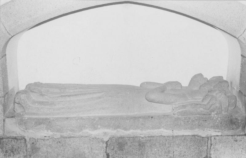 statue (gisant), vue générale