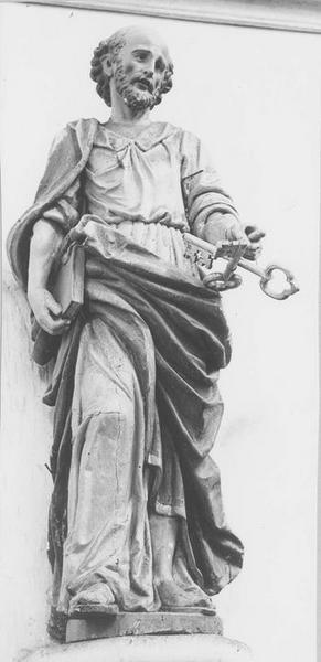 statue : saint Pierre, vue générale - © Ministère de la Culture (France), Médiathèque du patrimoine et de la photographie (objets mobiliers), tous droits réservés