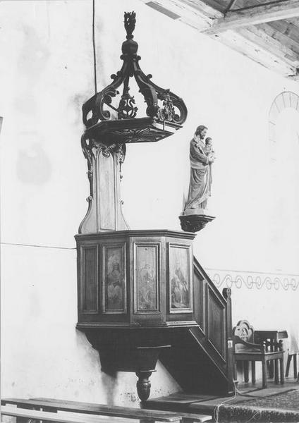 chaire à prêcher, vue générale