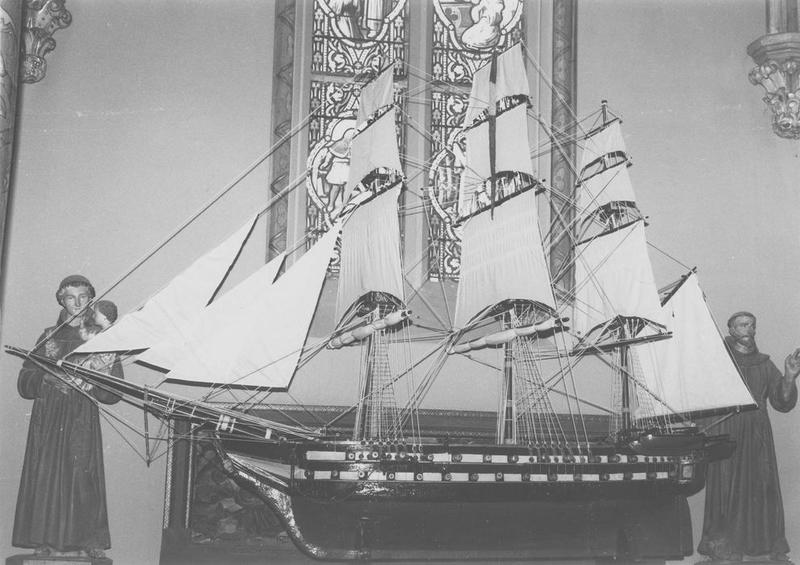 maquette (bateau de procession), vue générale - © Ministère de la Culture (France), Médiathèque du patrimoine et de la photographie (objets mobiliers), tous droits réservés