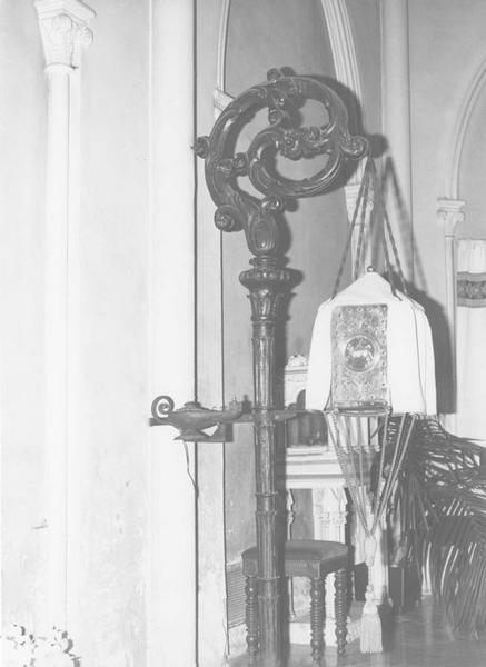 crosse pastorale du ciborium, vue partielle - © Ministère de la Culture (France), Médiathèque du patrimoine et de la photographie (objets mobiliers), tous droits réservés