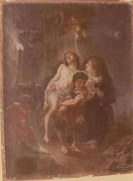 tableau : martyre de saint Sébastien, vue générale - © Ministère de la Culture (France), Médiathèque du patrimoine et de la photographie (objets mobiliers), tous droits réservés