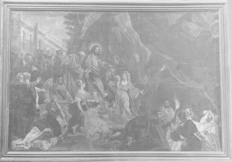 tableau : Résurrection de Lazare (la), vue générale - © Ministère de la Culture (France), Médiathèque du patrimoine et de la photographie (objets mobiliers), tous droits réservés