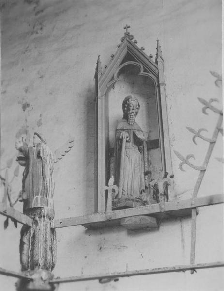 statue : saint Antoine, vue générale