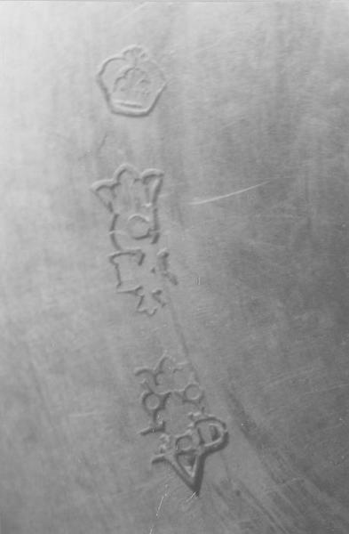 ciboire, détail des poinçons