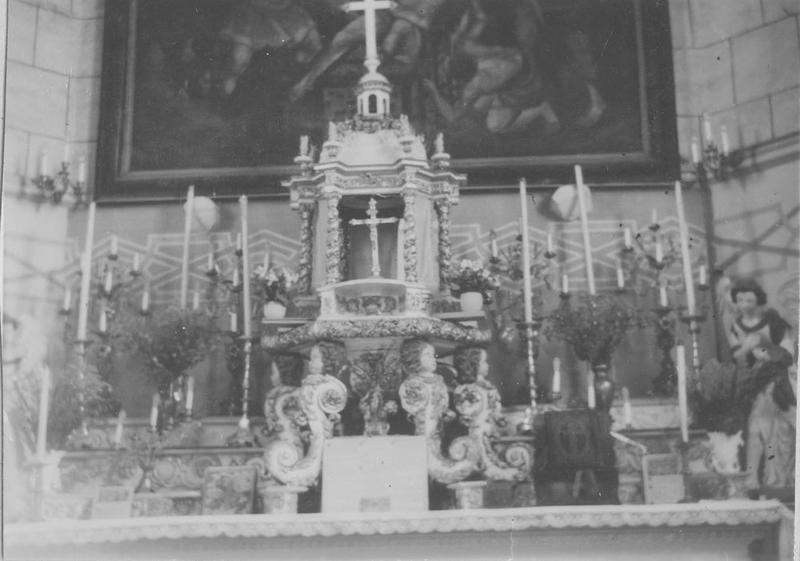 exposition, tabernacle du maître-autel, vue générale