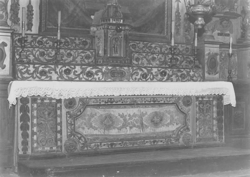 autel du maître-autel, vue générale - © Ministère de la Culture (France), Médiathèque du patrimoine et de la photographie (objets mobiliers), tous droits réservés