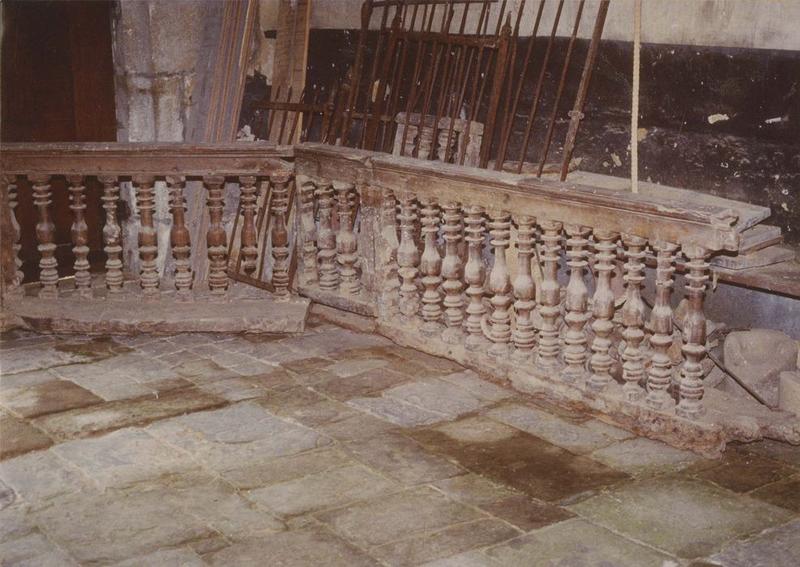 clôture de Chapelle (table de communion), vue partielle - © Ministère de la Culture (France), Médiathèque du patrimoine et de la photographie (objets mobiliers), tous droits réservés