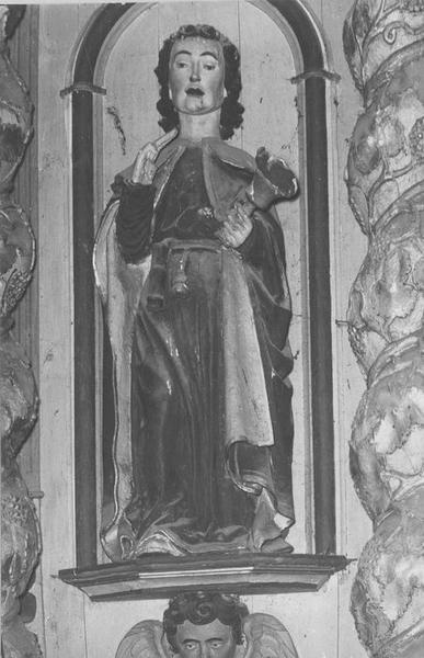 statue : saint Jean, vue générale - © Ministère de la Culture (France), Médiathèque du patrimoine et de la photographie (objets mobiliers), tous droits réservés
