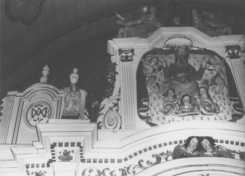 retable du maître-autel, vue partielle - © Ministère de la Culture (France), Médiathèque du patrimoine et de la photographie (objets mobiliers), tous droits réservés