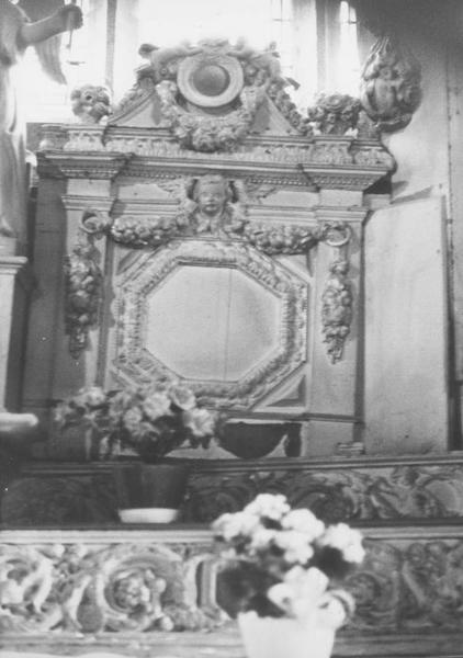 autel, retable (maître-autel), détail