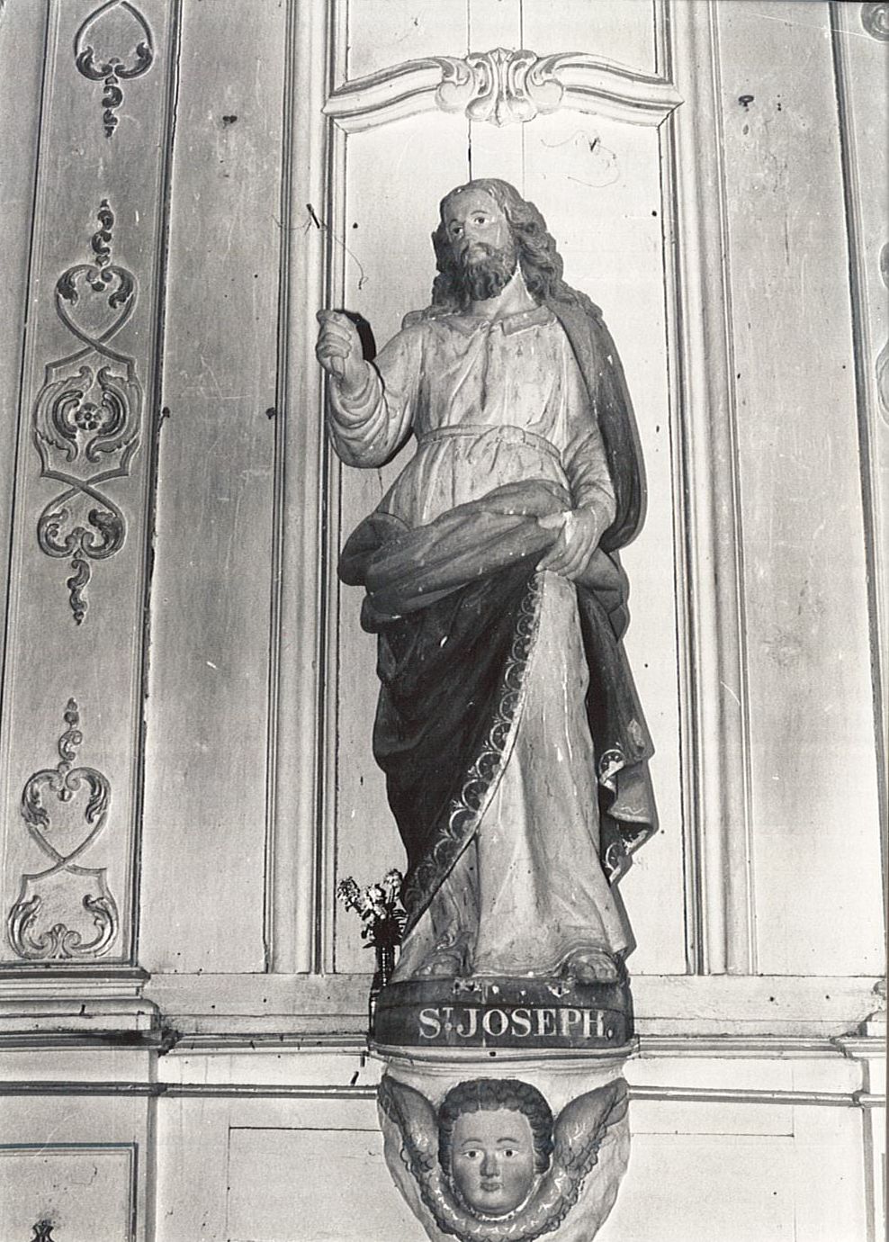 statue : Saint Joseph, vue générale