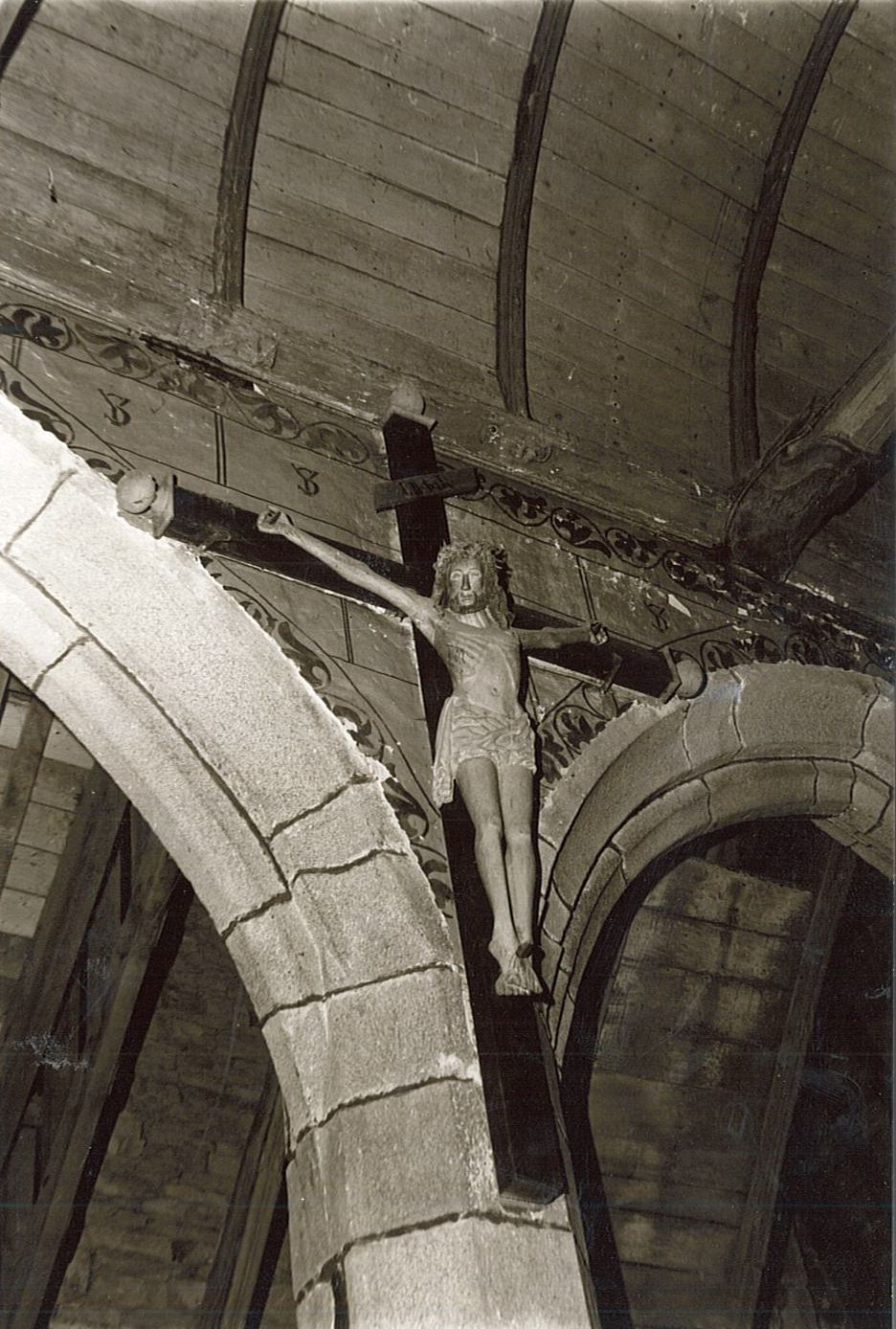 statue : Christ en croix, vue générale - © Ministère de la Culture (France), Médiathèque du patrimoine et de la photographie, diffusion RMN-GP