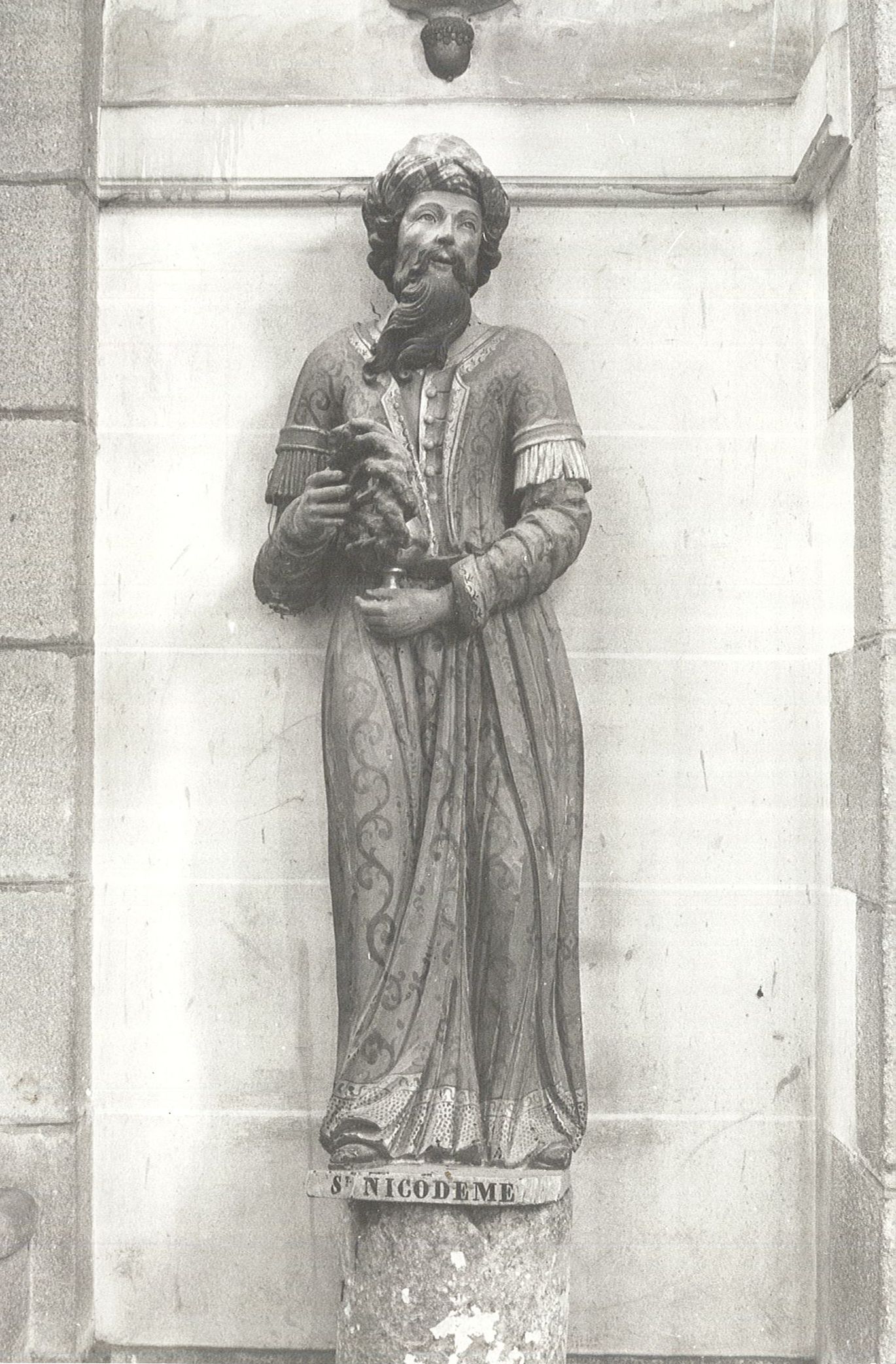statue : Saint Nicodème, vue générale - © Ministère de la Culture (France), Médiathèque du patrimoine et de la photographie, diffusion RMN-GP
