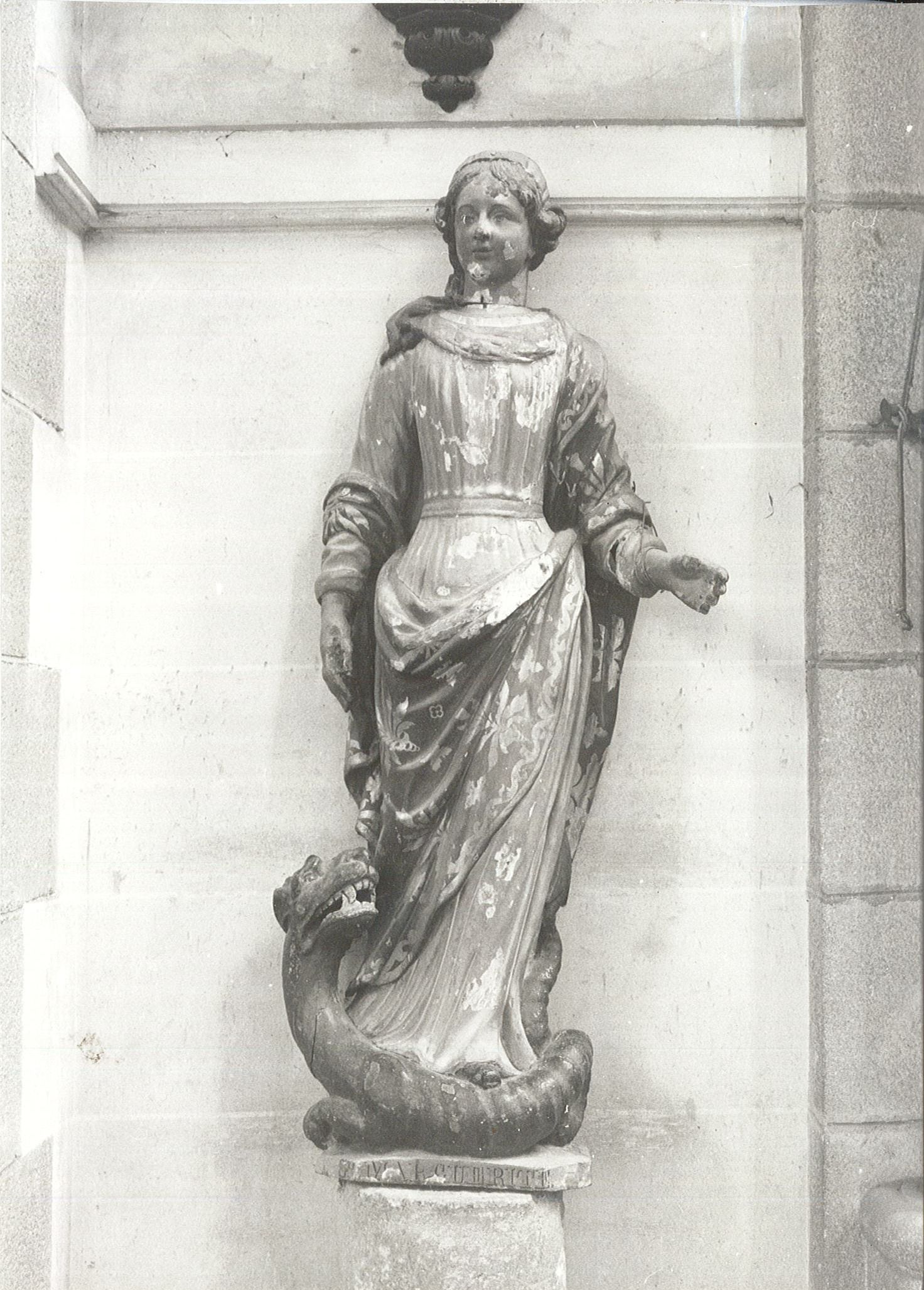 statue : Sainte Marguerite, vue générale - © Ministère de la Culture (France), Médiathèque du patrimoine et de la photographie, diffusion RMN-GP