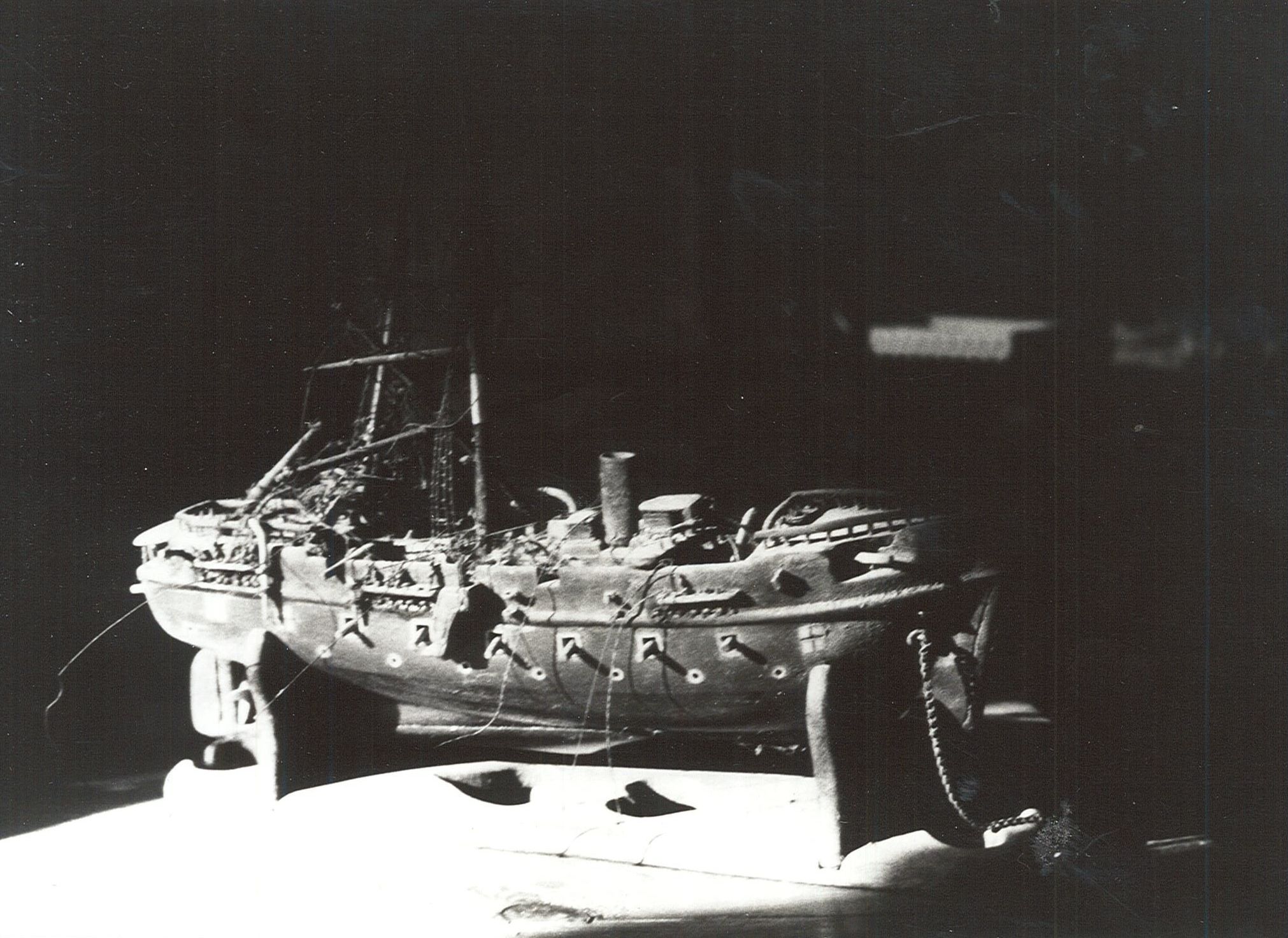 maquette ex-voto de bateau corvette n°6, vue générale - © Ministère de la Culture (France), Médiathèque du patrimoine et de la photographie, diffusion RMN-GP