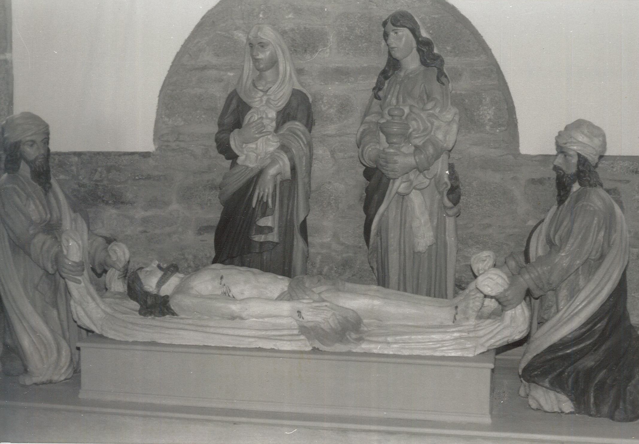 statues : Mise au tombeau, vue générale - © Ministère de la Culture (France), Médiathèque du patrimoine et de la photographie, diffusion RMN-GP