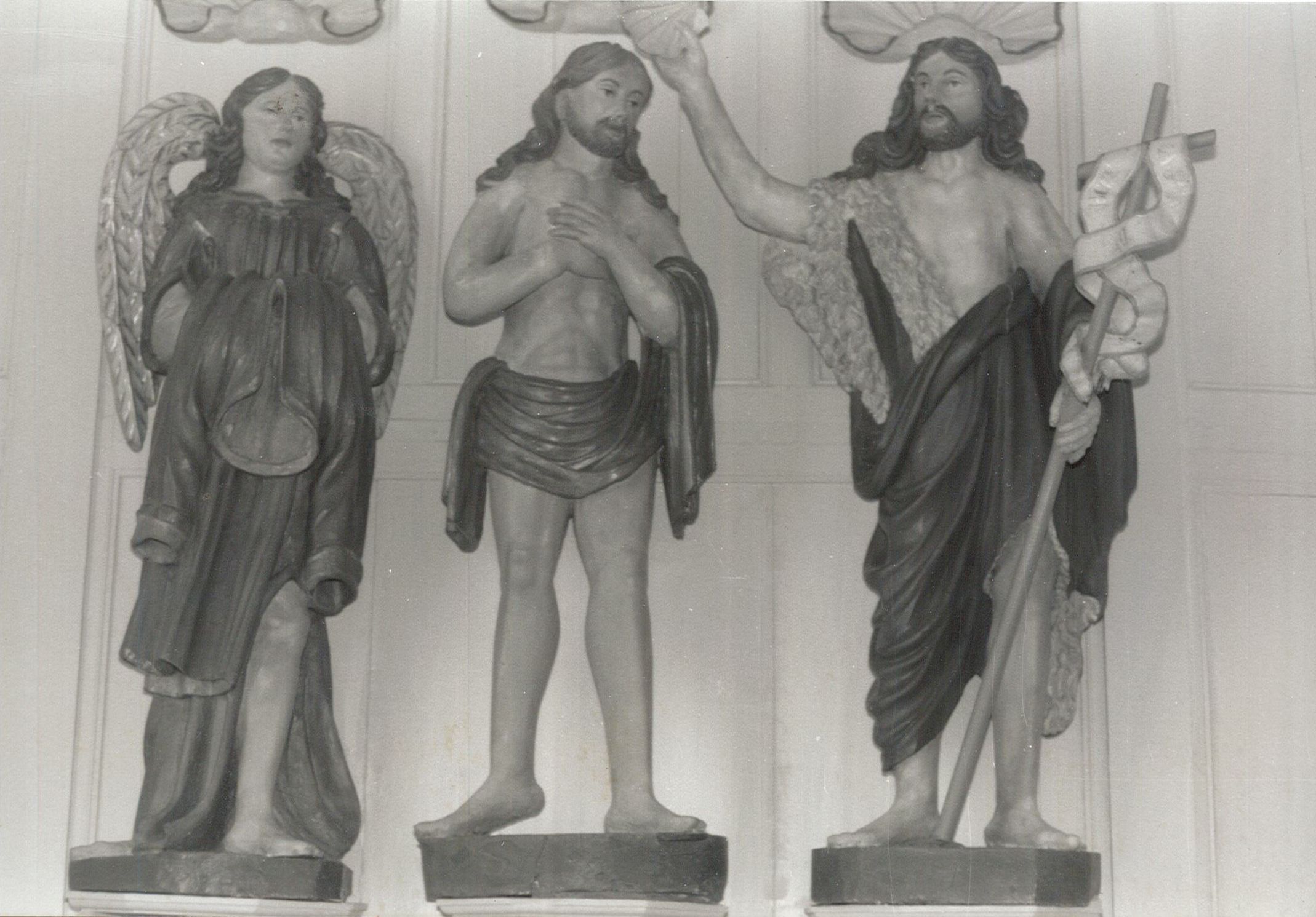 statues : Baptême du Christ, vue générale - © Ministère de la Culture (France), Médiathèque du patrimoine et de la photographie, diffusion RMN-GP