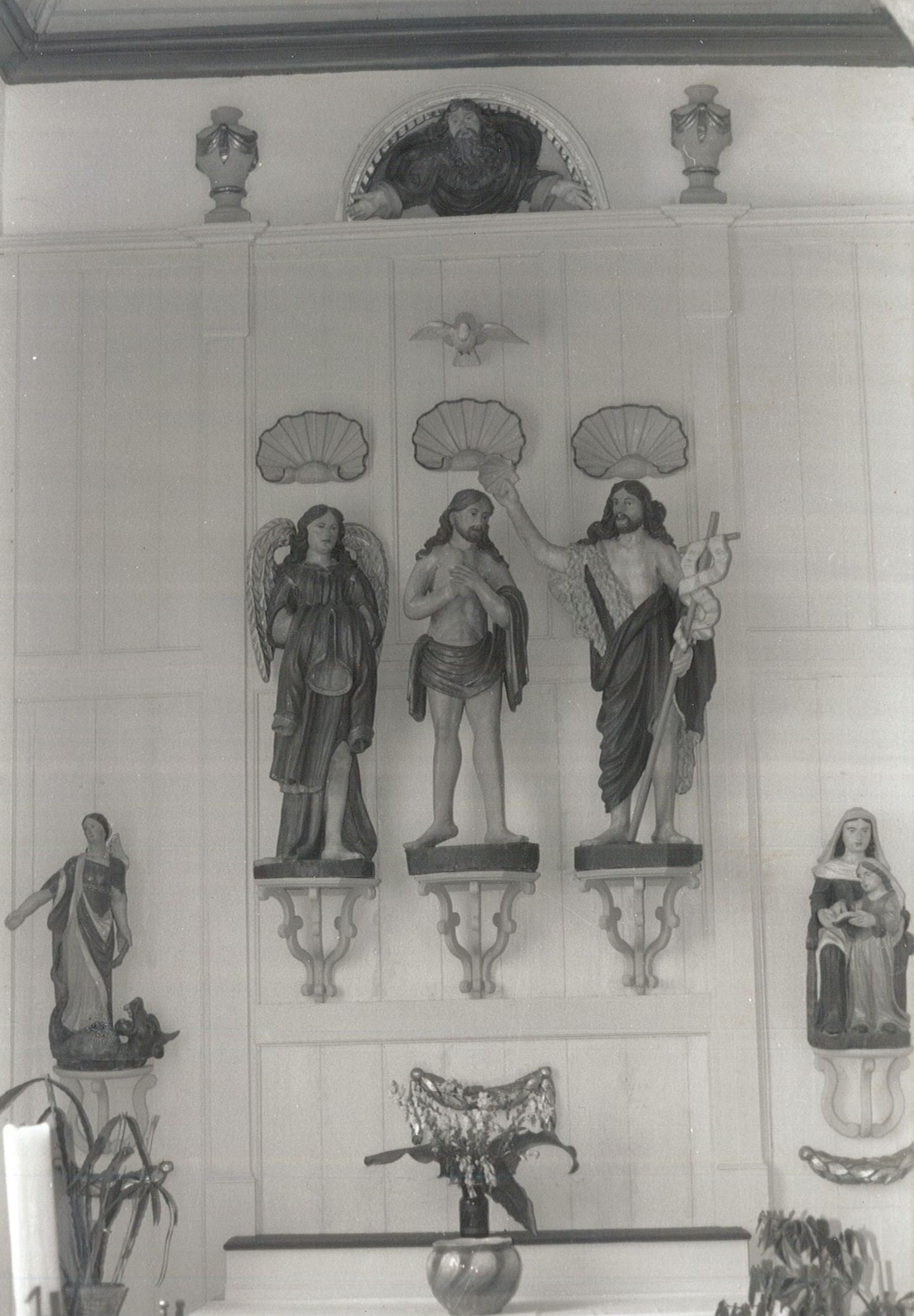 statues : Baptême du Christ, vue générale - © Ministère de la Culture (France), Médiathèque du patrimoine et de la photographie, diffusion RMN-GP