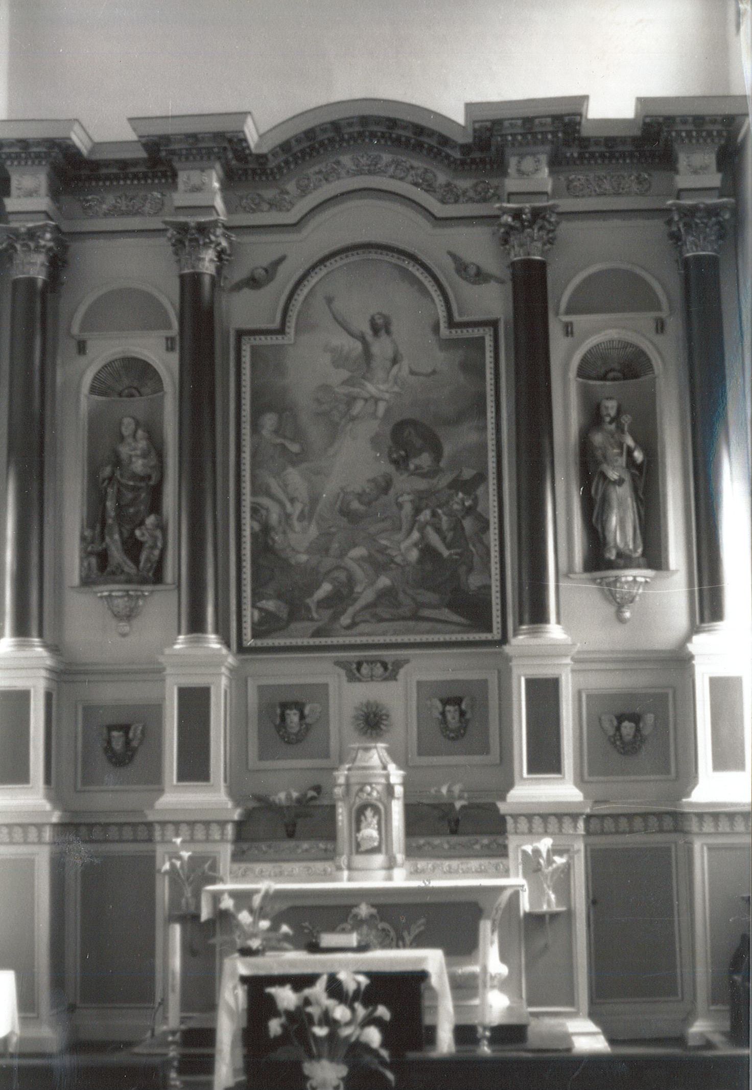 autel (maître-autel), retable et tableau : Résurrection, vue générale - © Ministère de la Culture (France), Médiathèque du patrimoine et de la photographie, diffusion RMN-GP