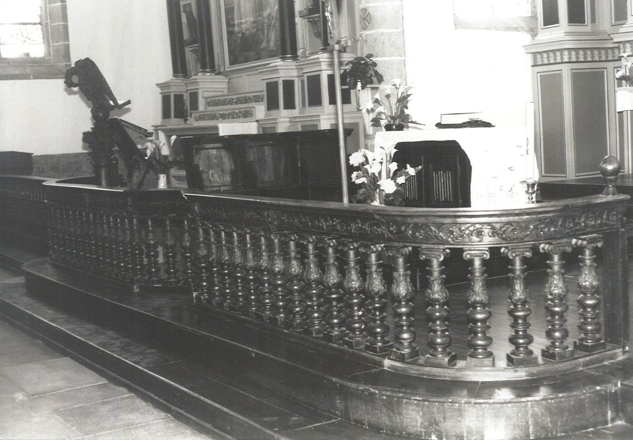 clôture du choeur et des autels latéraux (balustrades), vue générale - © Ministère de la Culture (France), Médiathèque du patrimoine et de la photographie, diffusion RMN-GP