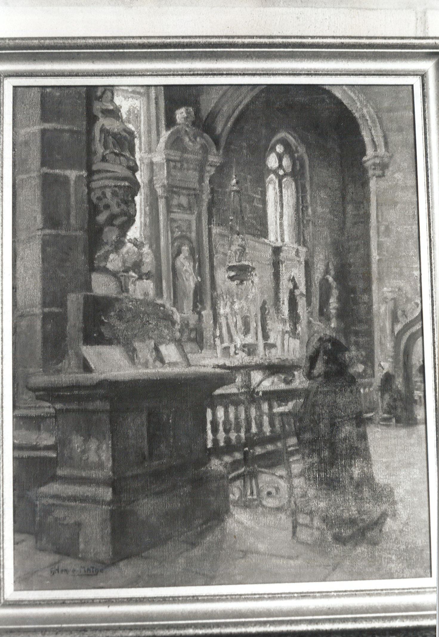 tableau : Intérieur de la Chapelle de la Clarté, vue générale - © Ministère de la Culture (France), Médiathèque du patrimoine et de la photographie, diffusion RMN-GP