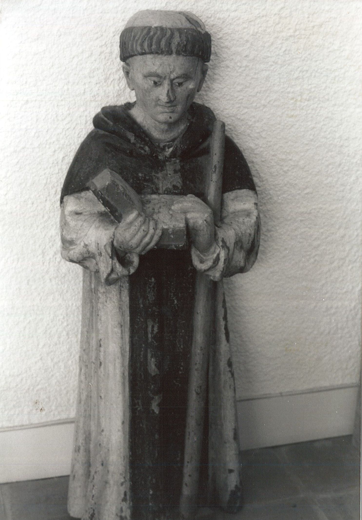 statue : Saint Fiacre, vue générale