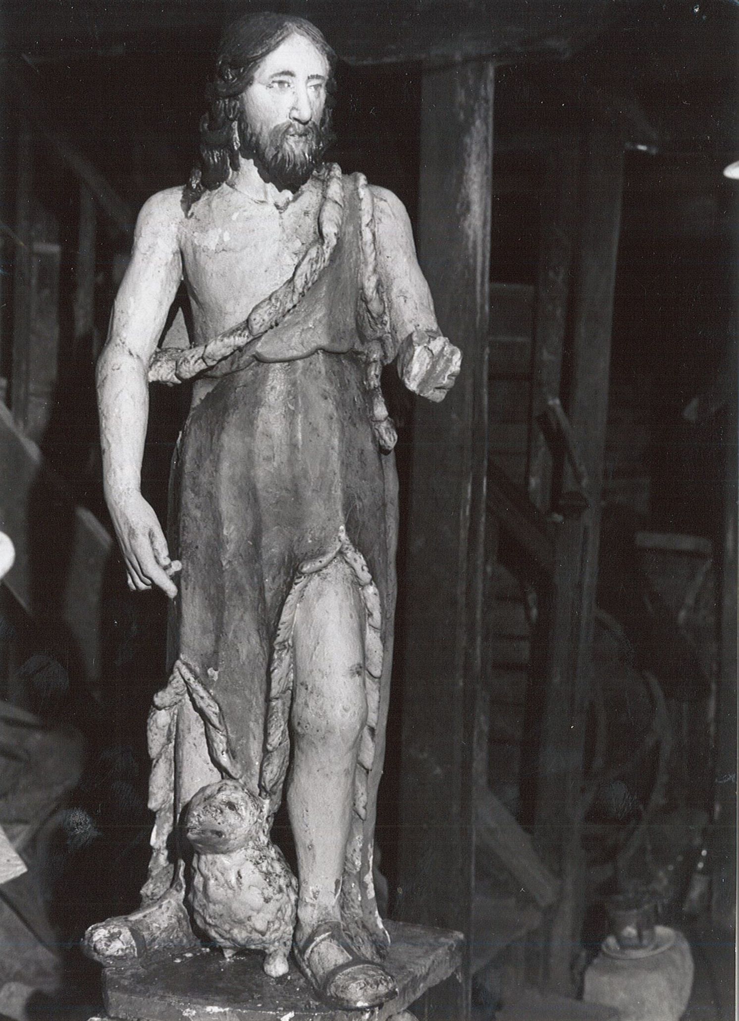 statue : Saint Jean-Baptiste, vue générale - © Ministère de la Culture (France), Médiathèque du patrimoine et de la photographie, diffusion RMN-GP