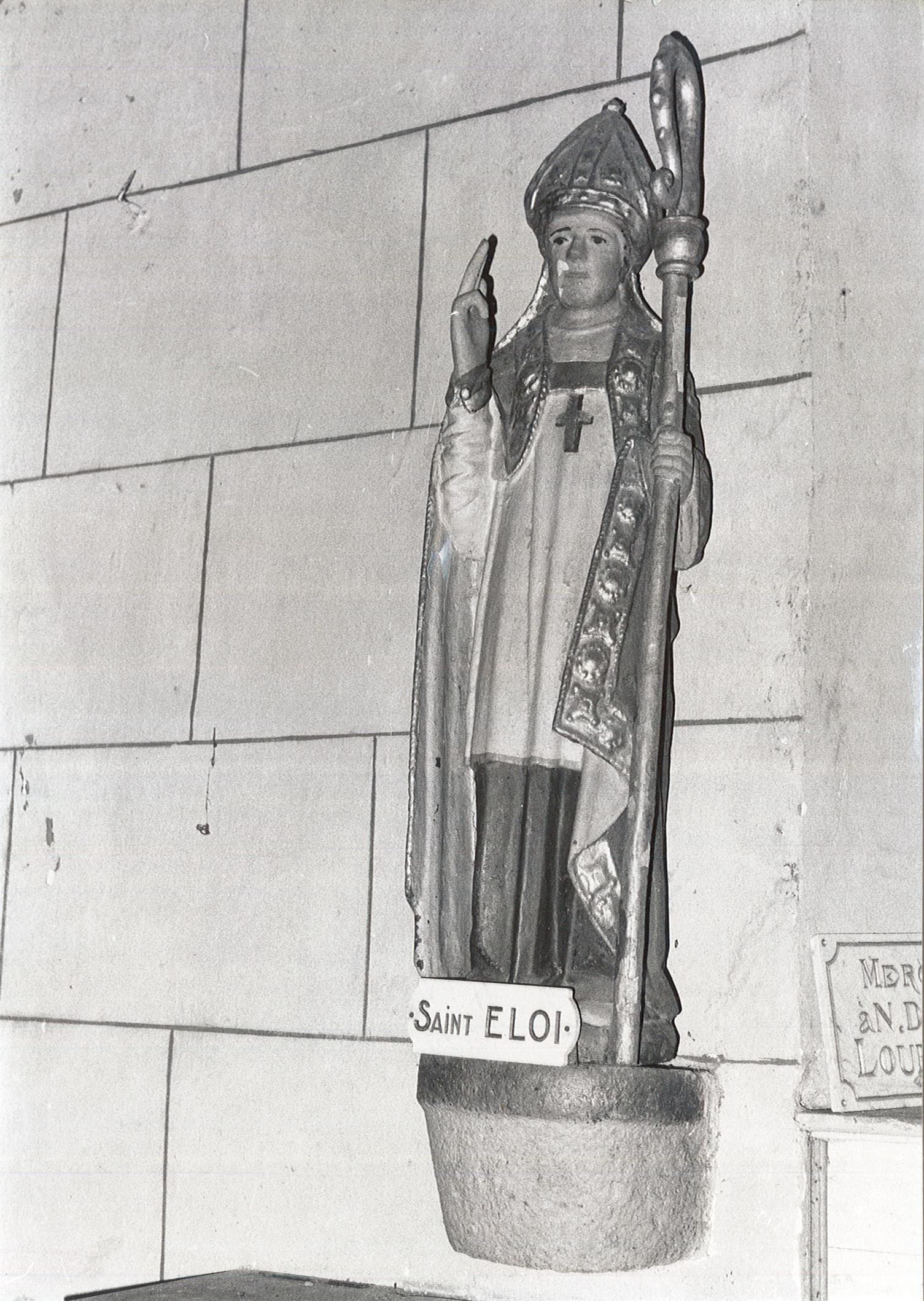 statue : Saint Eloi, vue générale